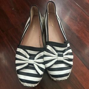 Kate Spade Stripe Flats